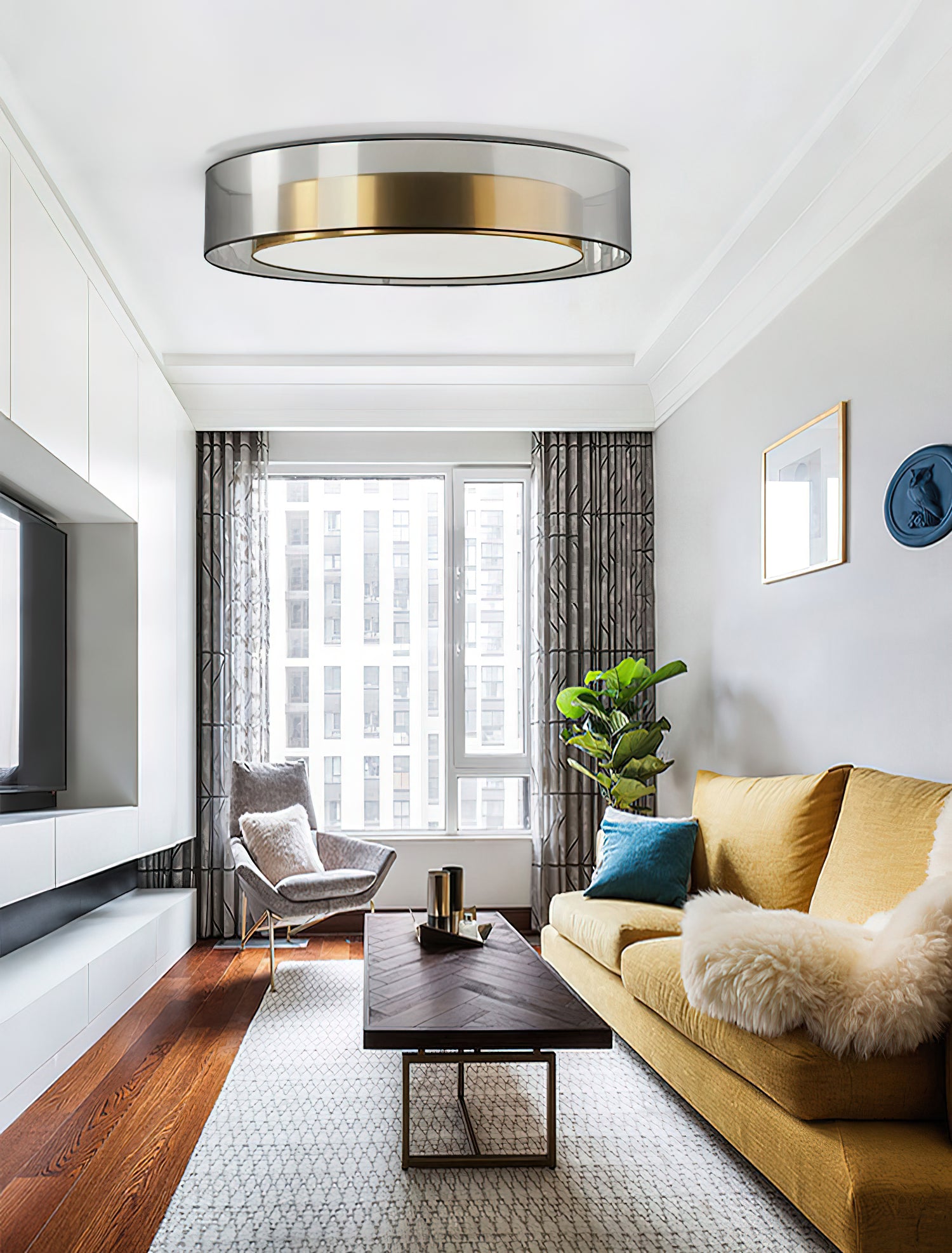 ポストモダン LED シーリングランプ