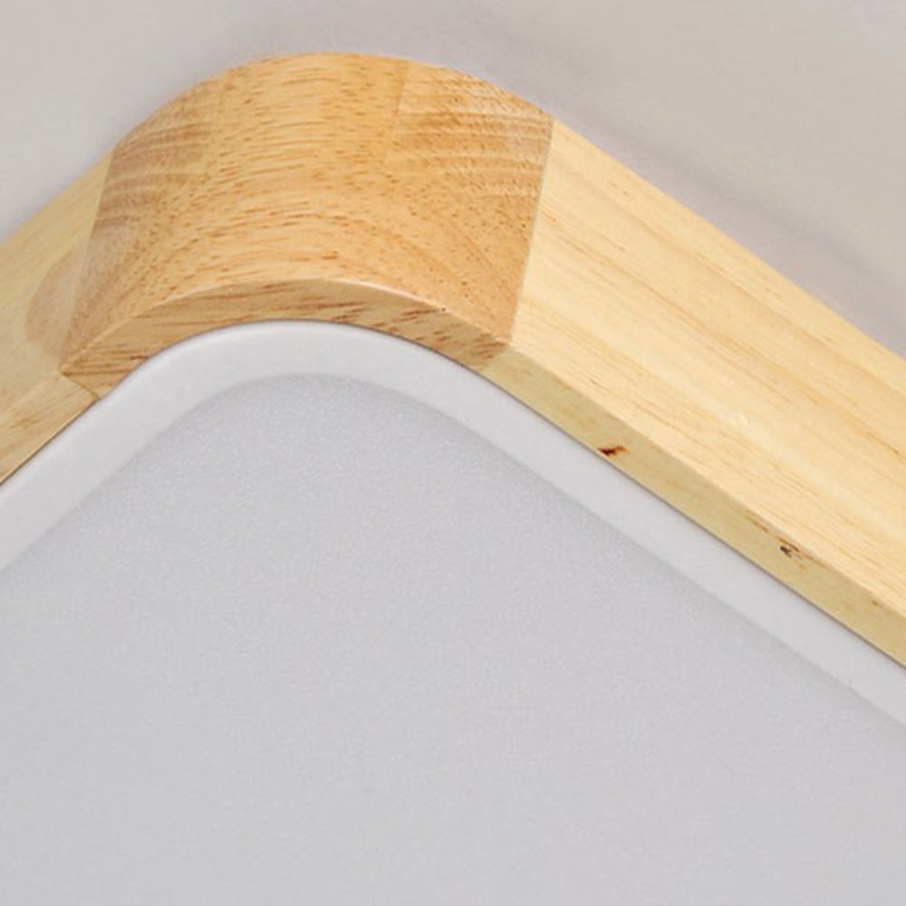 北欧モダン長方形LEDリビングルームシーリングライト