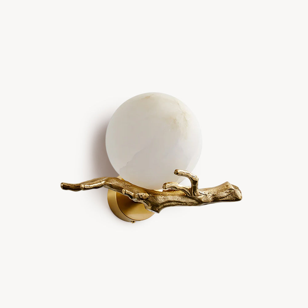 レトロな小枝のウォールランプ