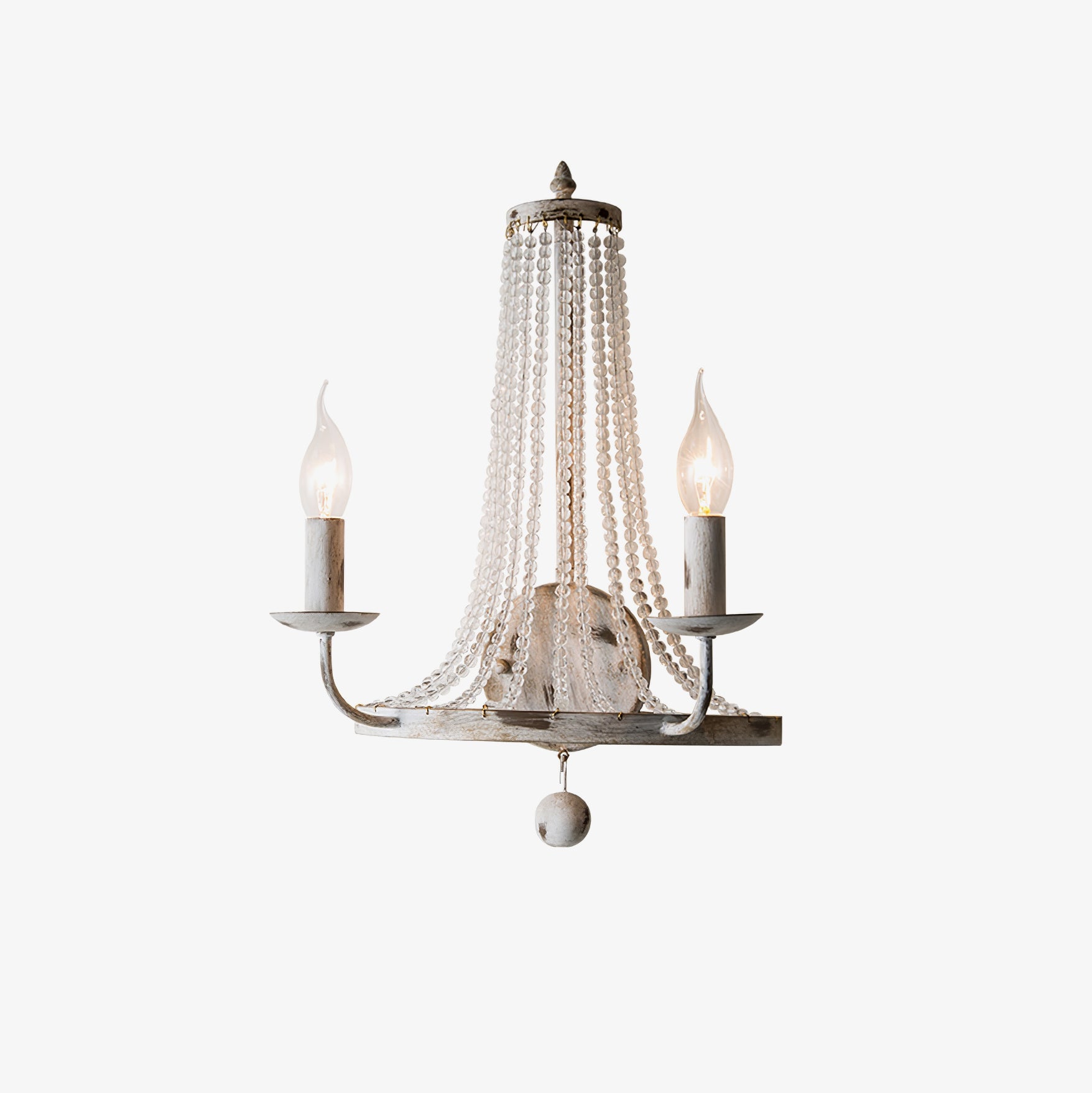 バスケットクリスタルウォールランプ