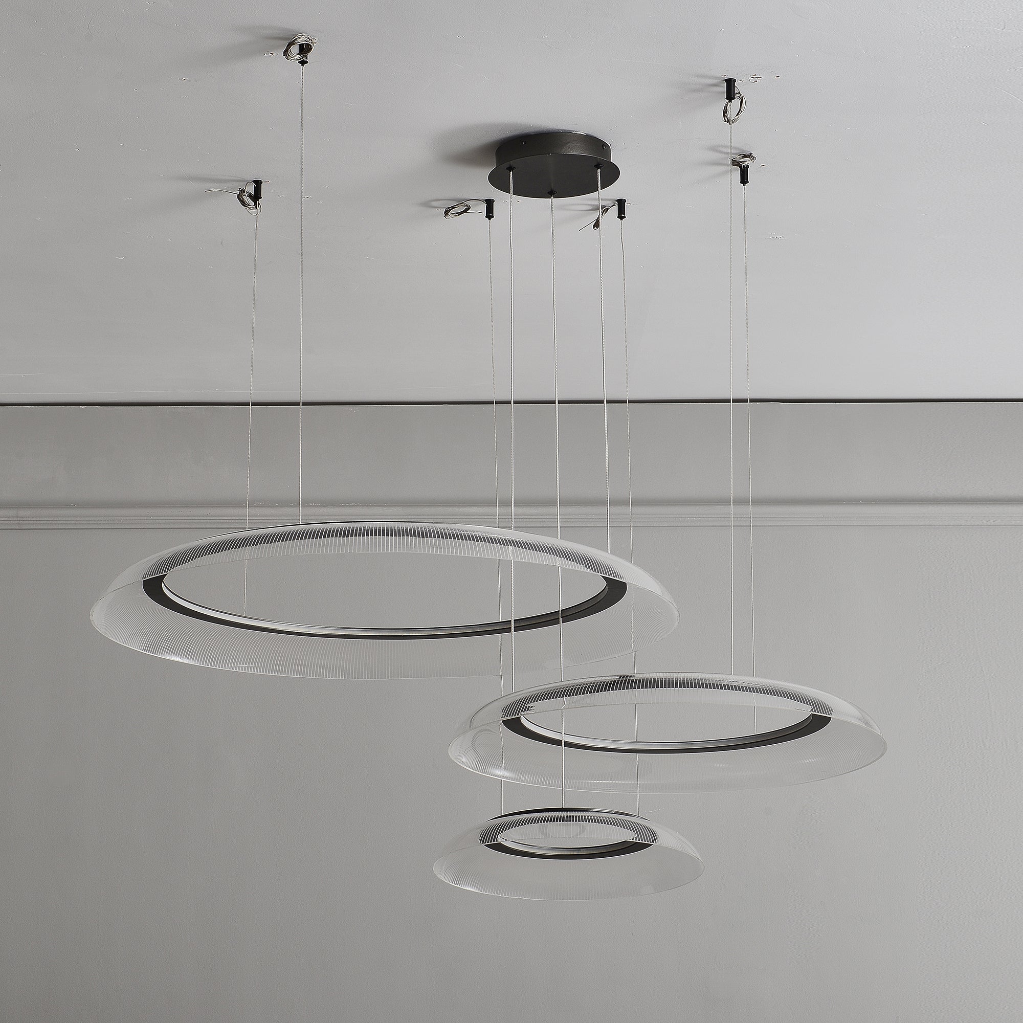 グラデーションサークルシャンデリア