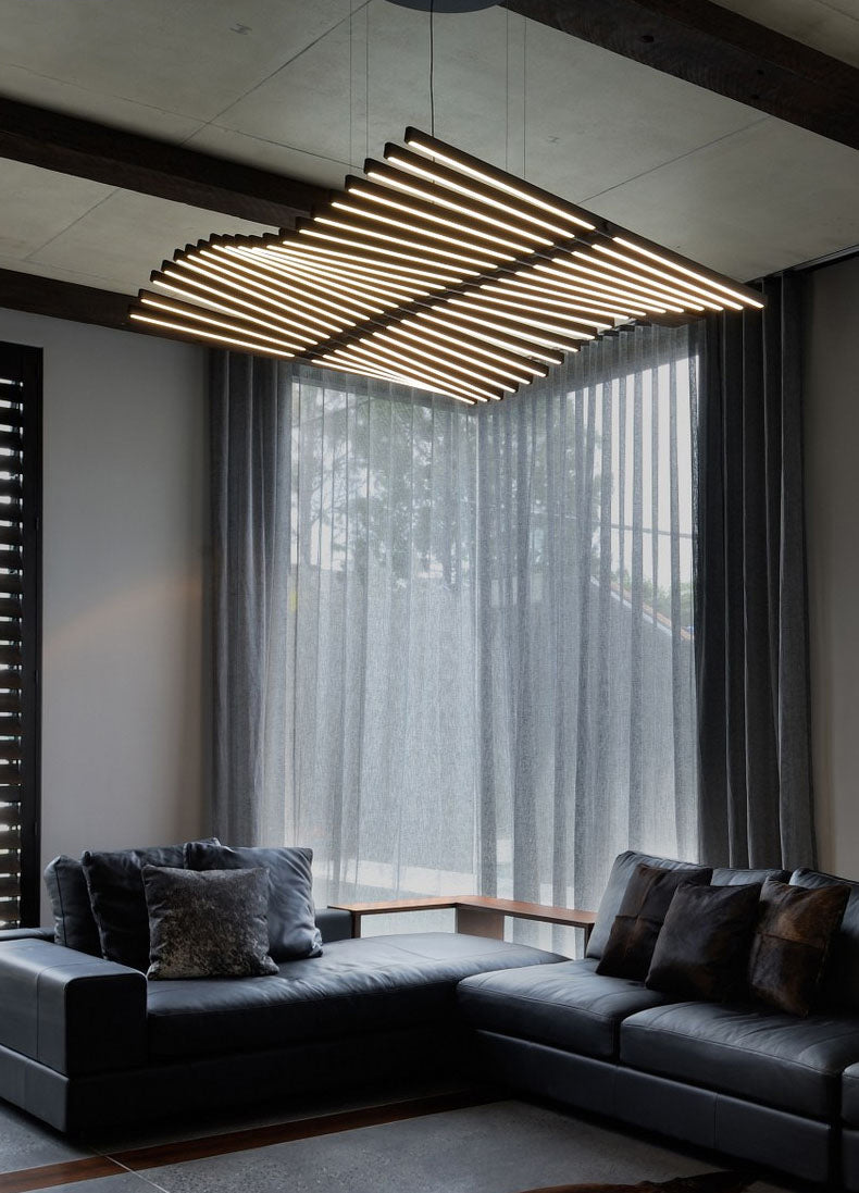 ピアノキー ブラックシャンデリア