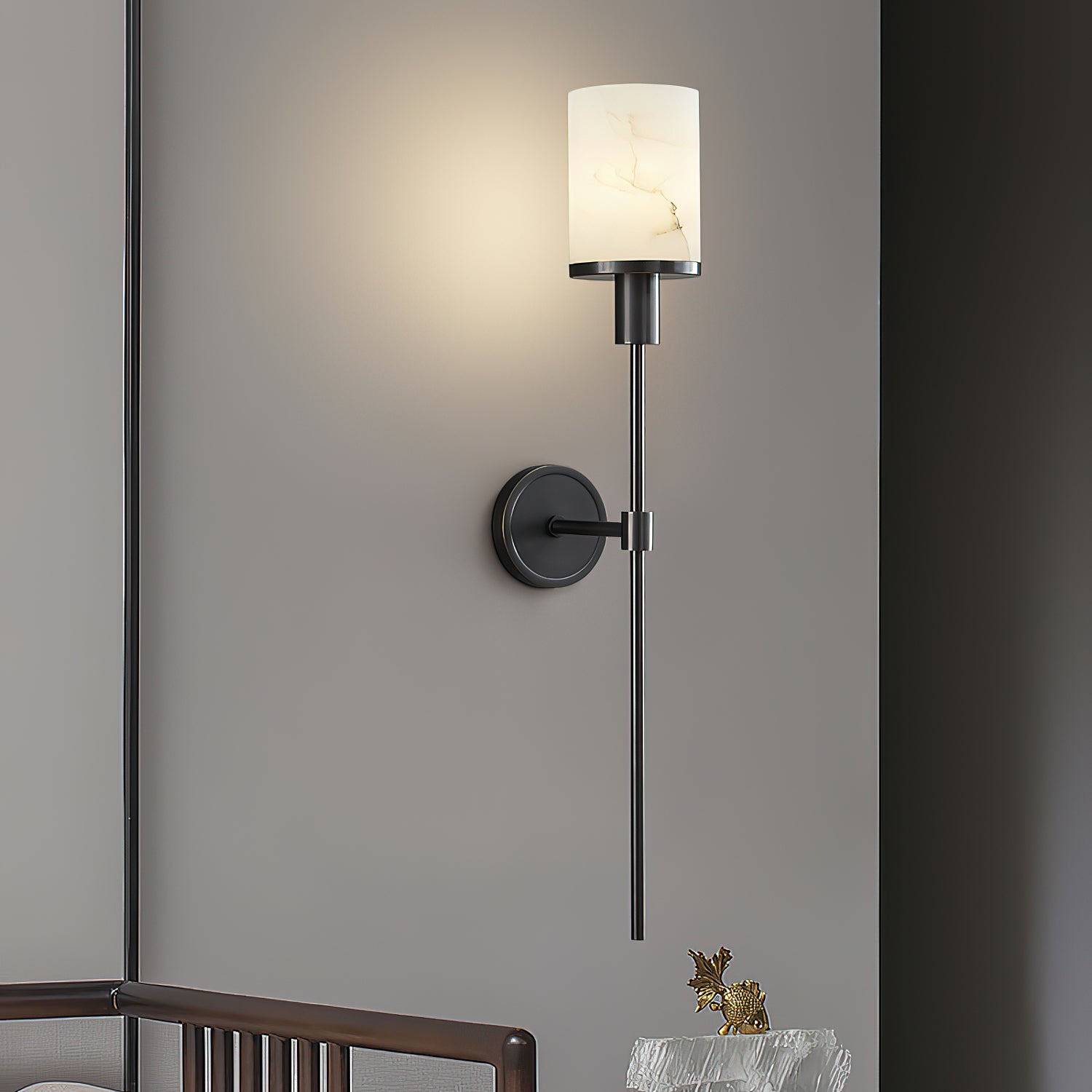 Abażurowy Wall Lamp