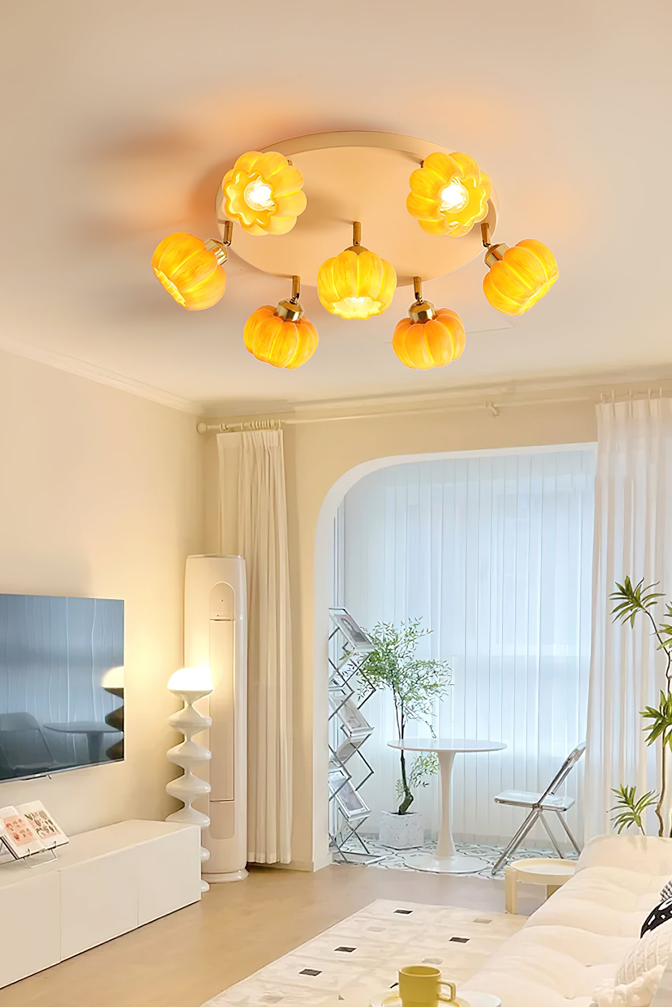 パンプキンシーリングランプ