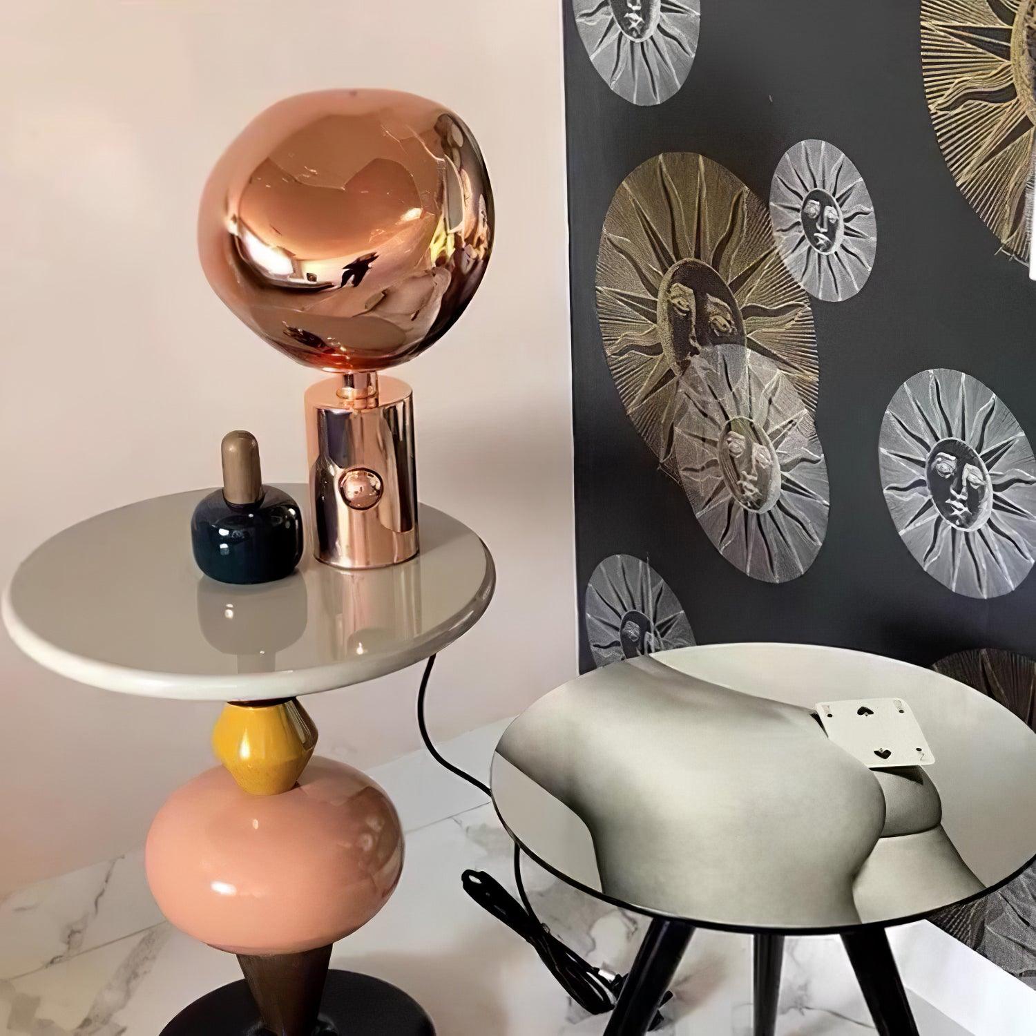 溶岩テーブルランプ