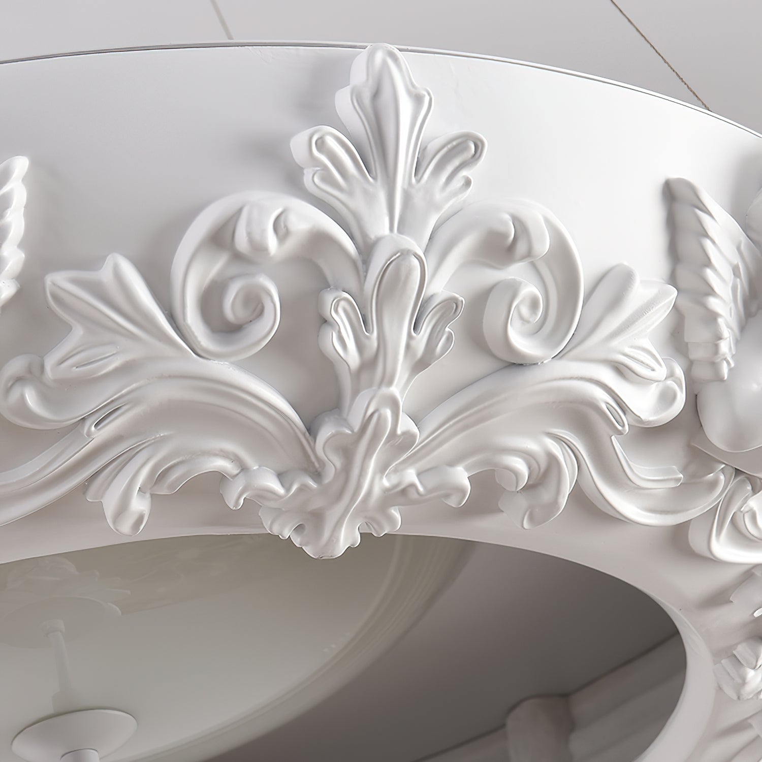 フランスのレトロな天井ランプ