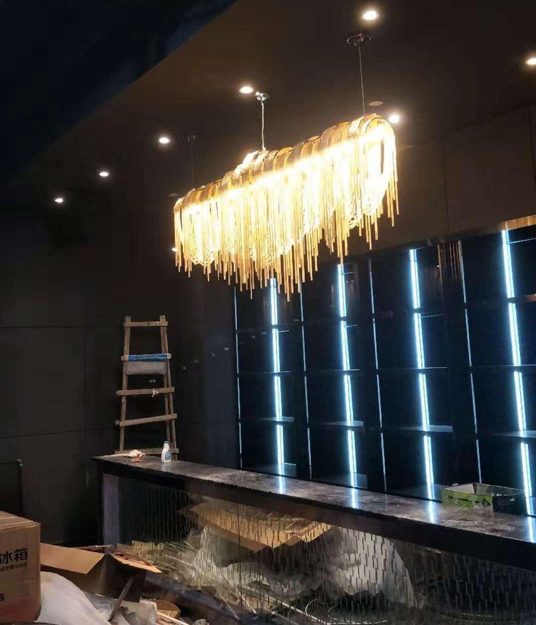 Volver Long Chandelier