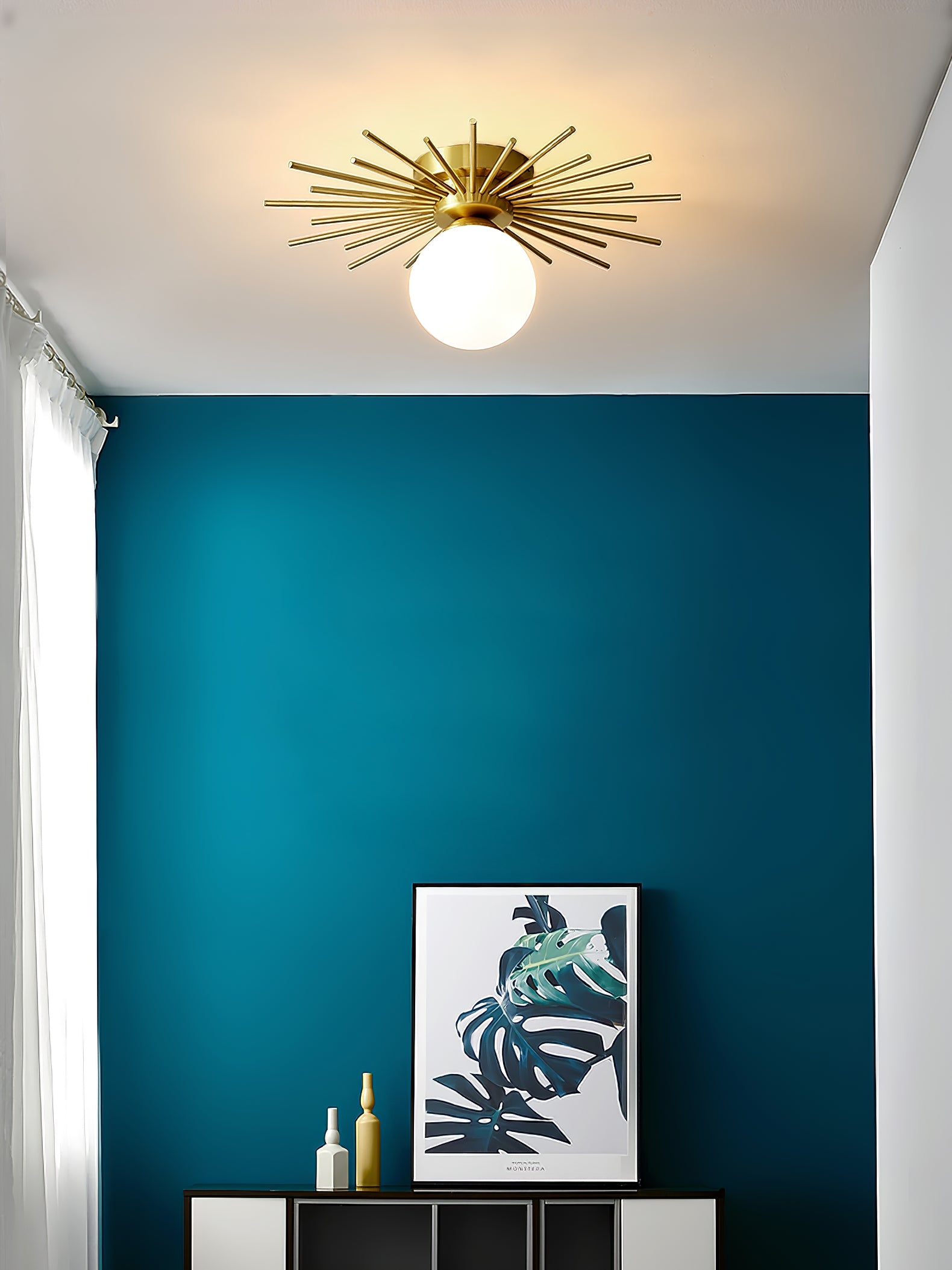 Starburst Ceiling Light