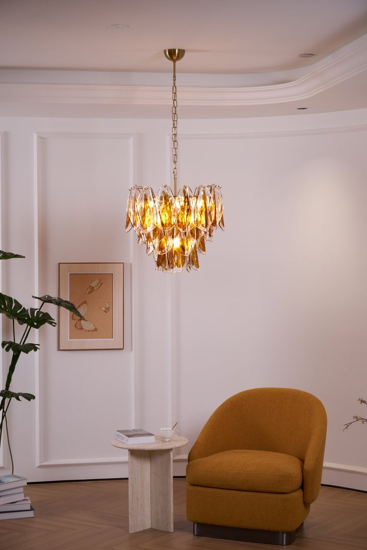 Solviva Glass Chandelier