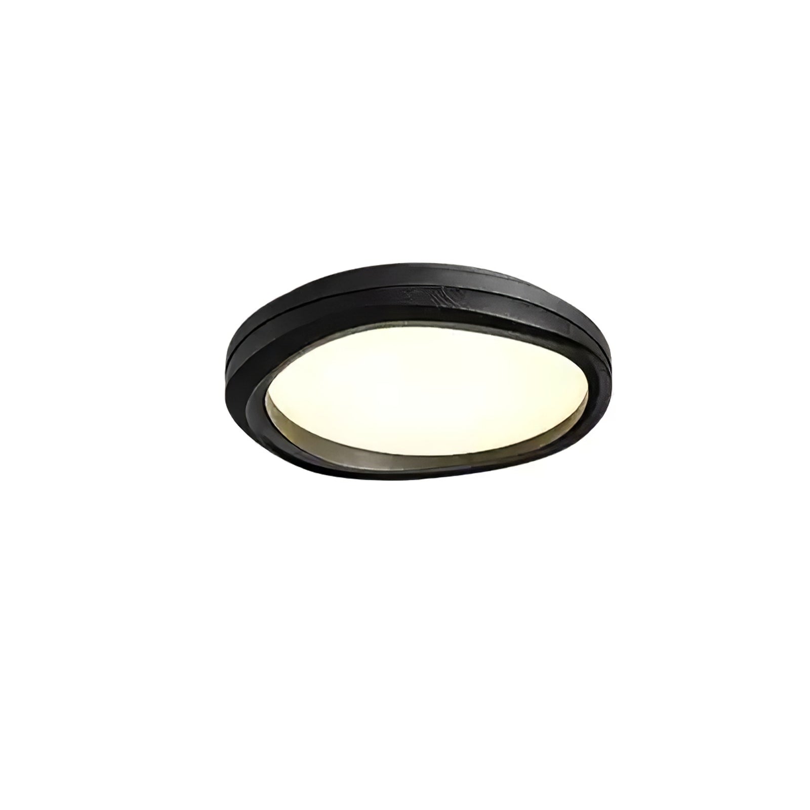 木材ラウンドウッドシーリングランプ