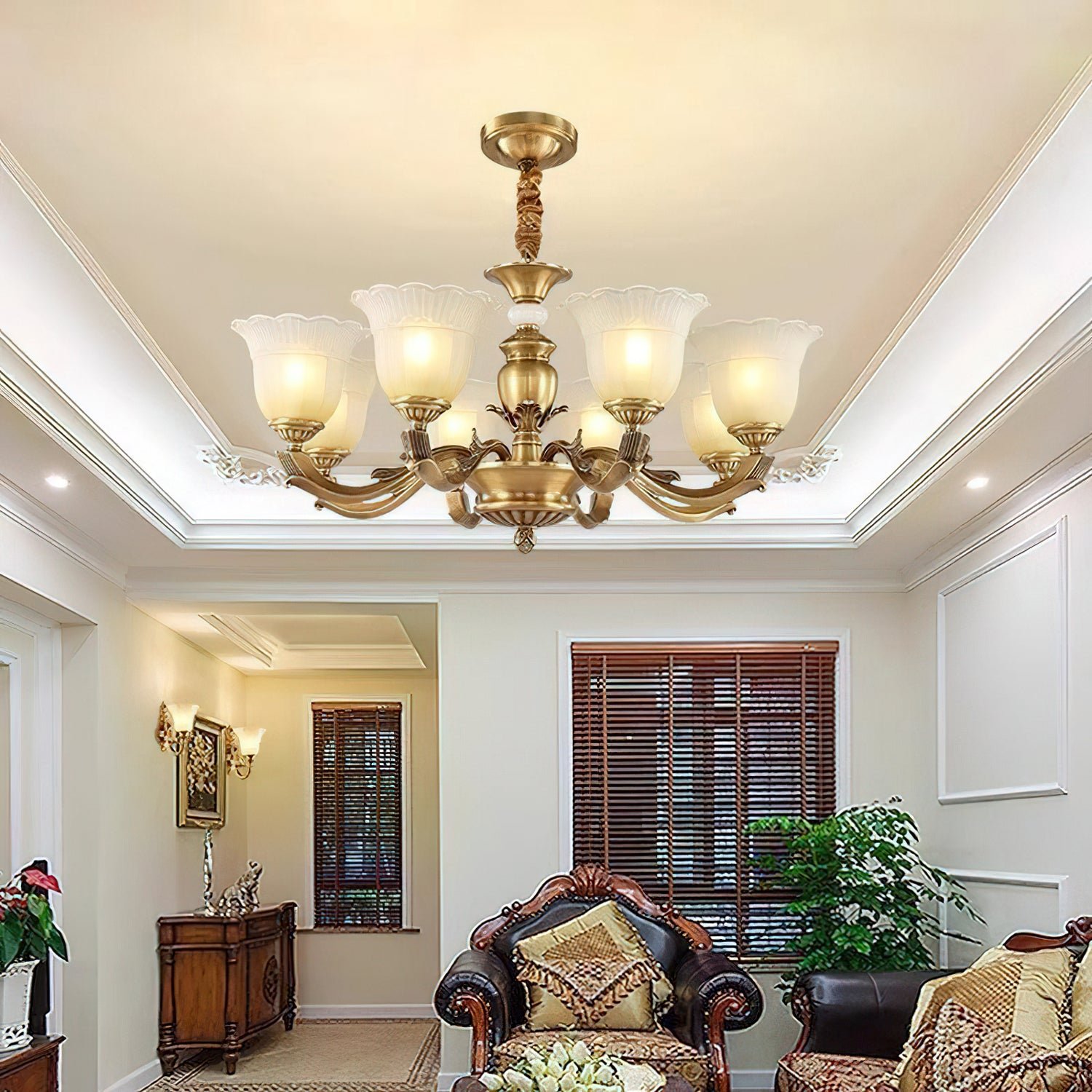 Pannon Floral Chandelier