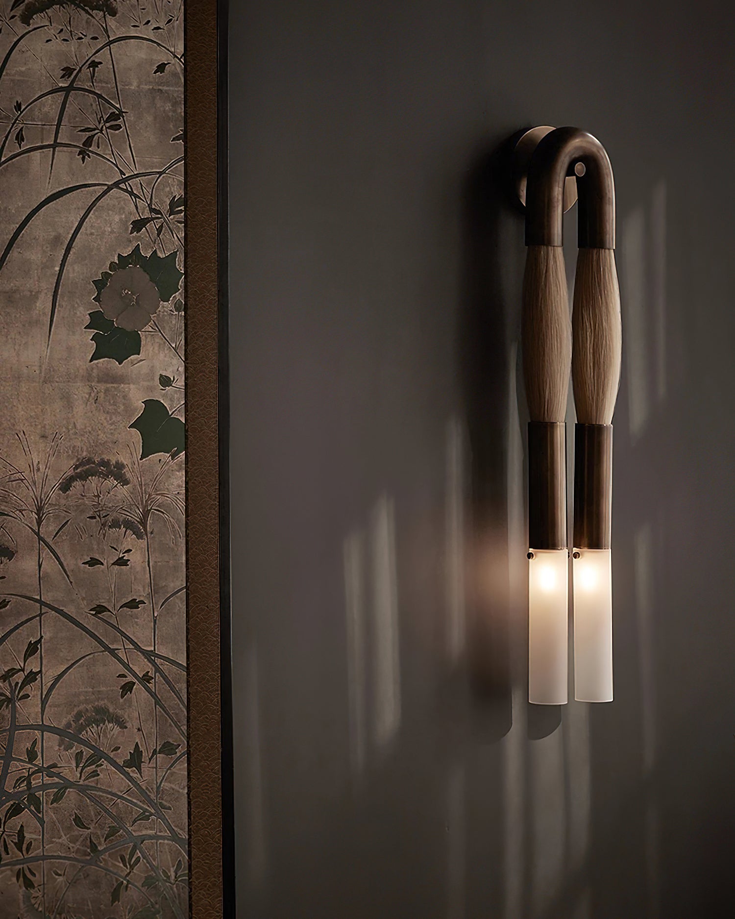 馬毛ウォールランプ