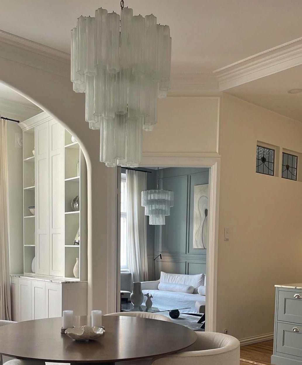 ホリー ムラーノガラス シャンデリア