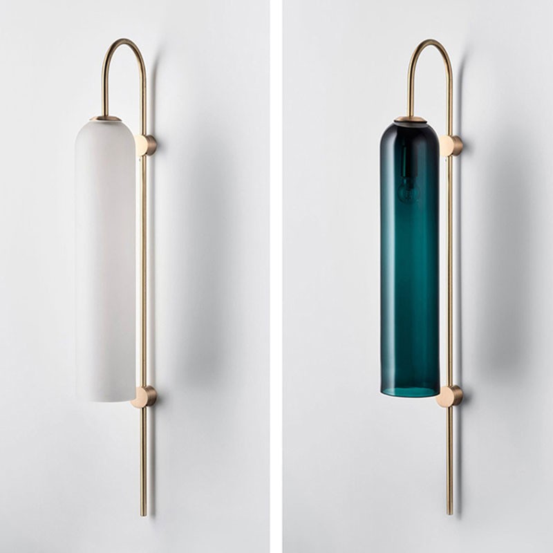 ガラス管状ウォールランプ