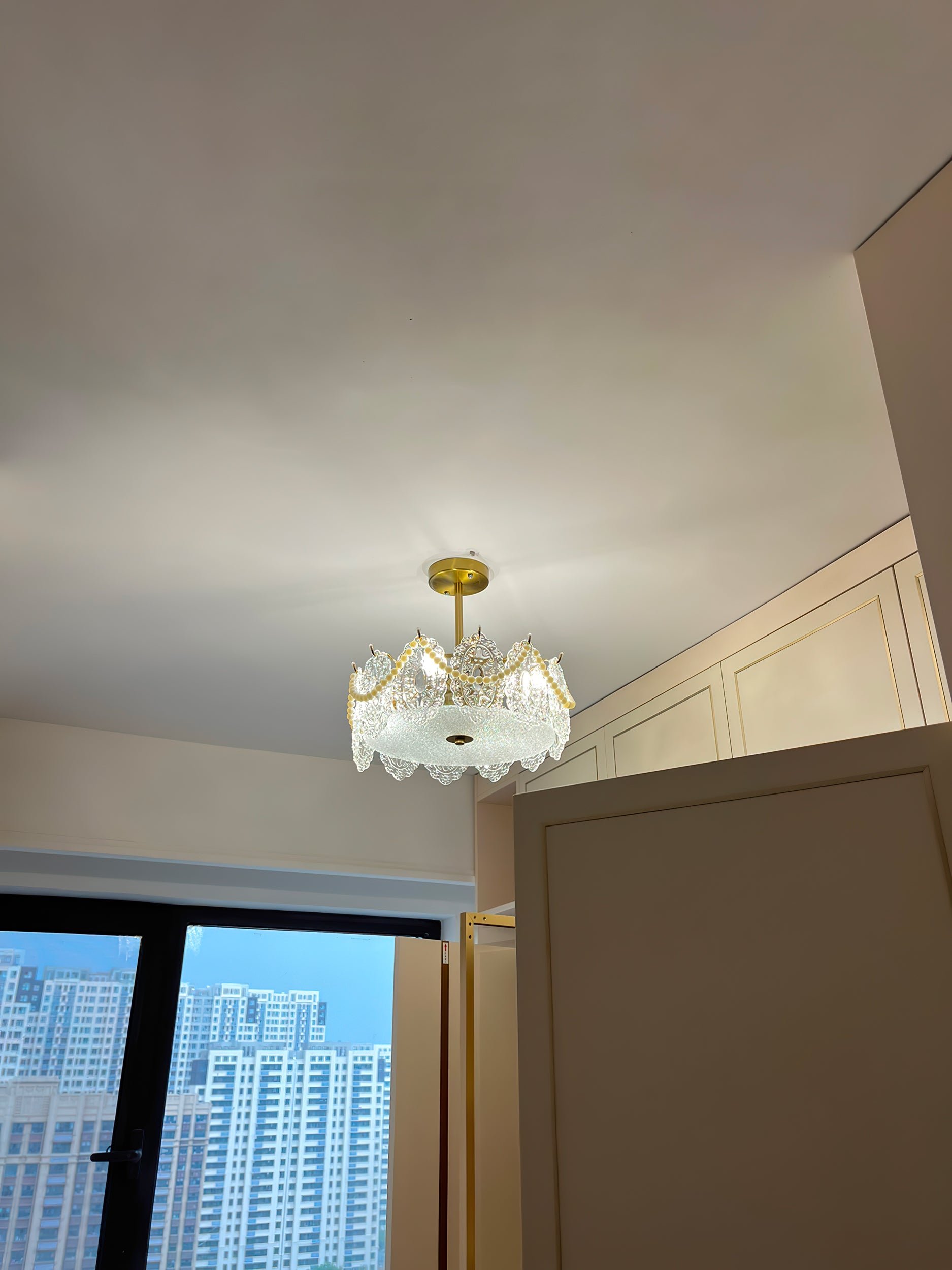 ドラムクリスタルシャンデリア