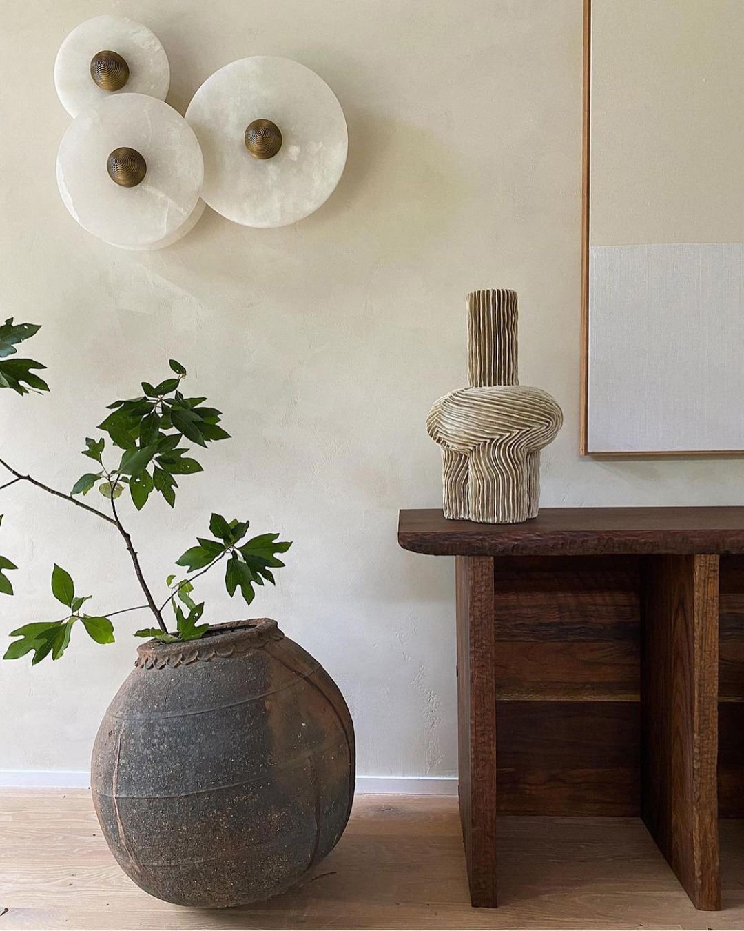 Alabaster Planes Sconce