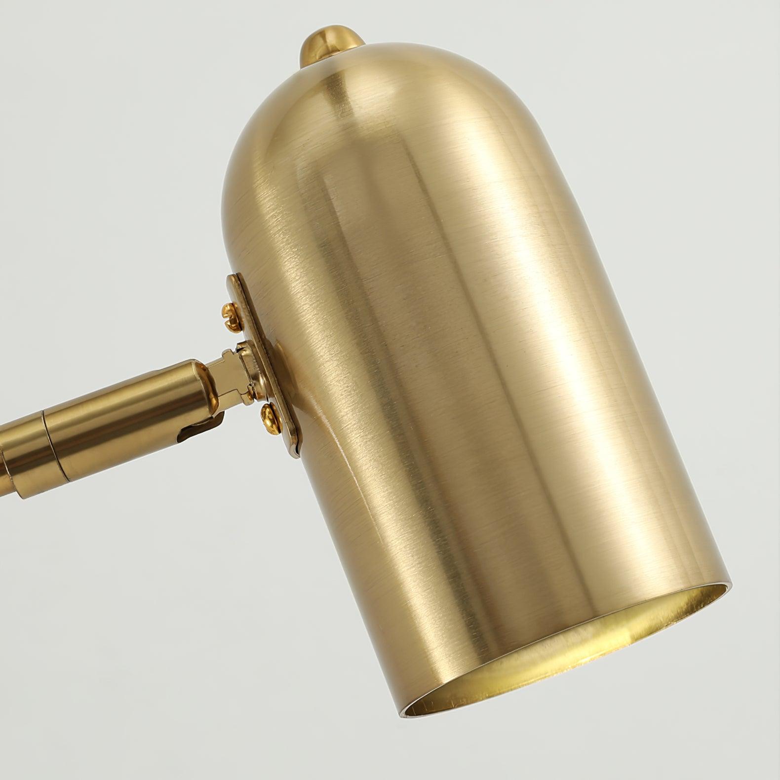 調節可能なアームのプラグインウォールランプ