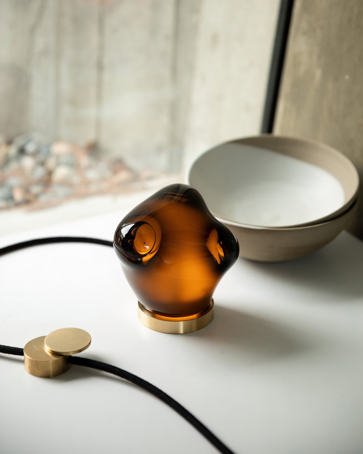 ラリック テーブルランプ