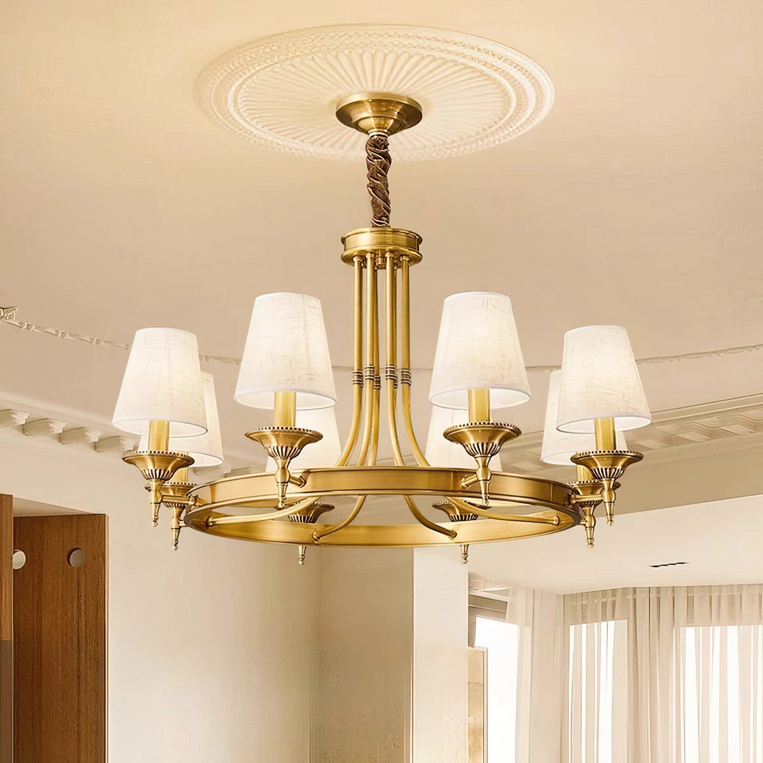 Myrna Fabric Chandelier