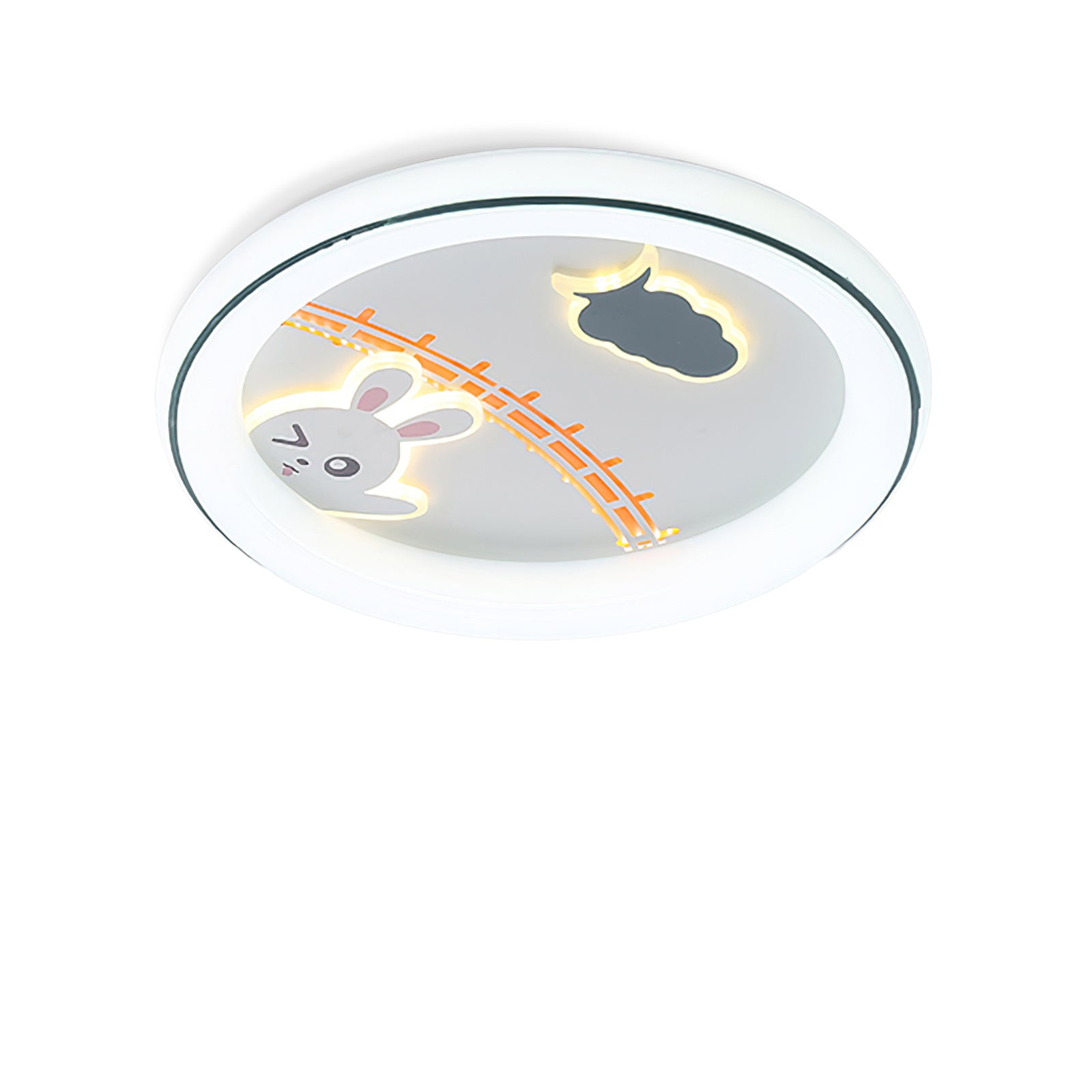 かわいい漫画の天井ランプ