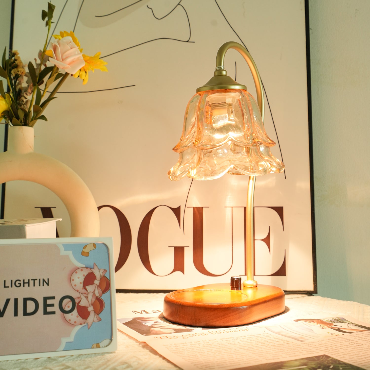 ロマンチックなウォーマーランプ