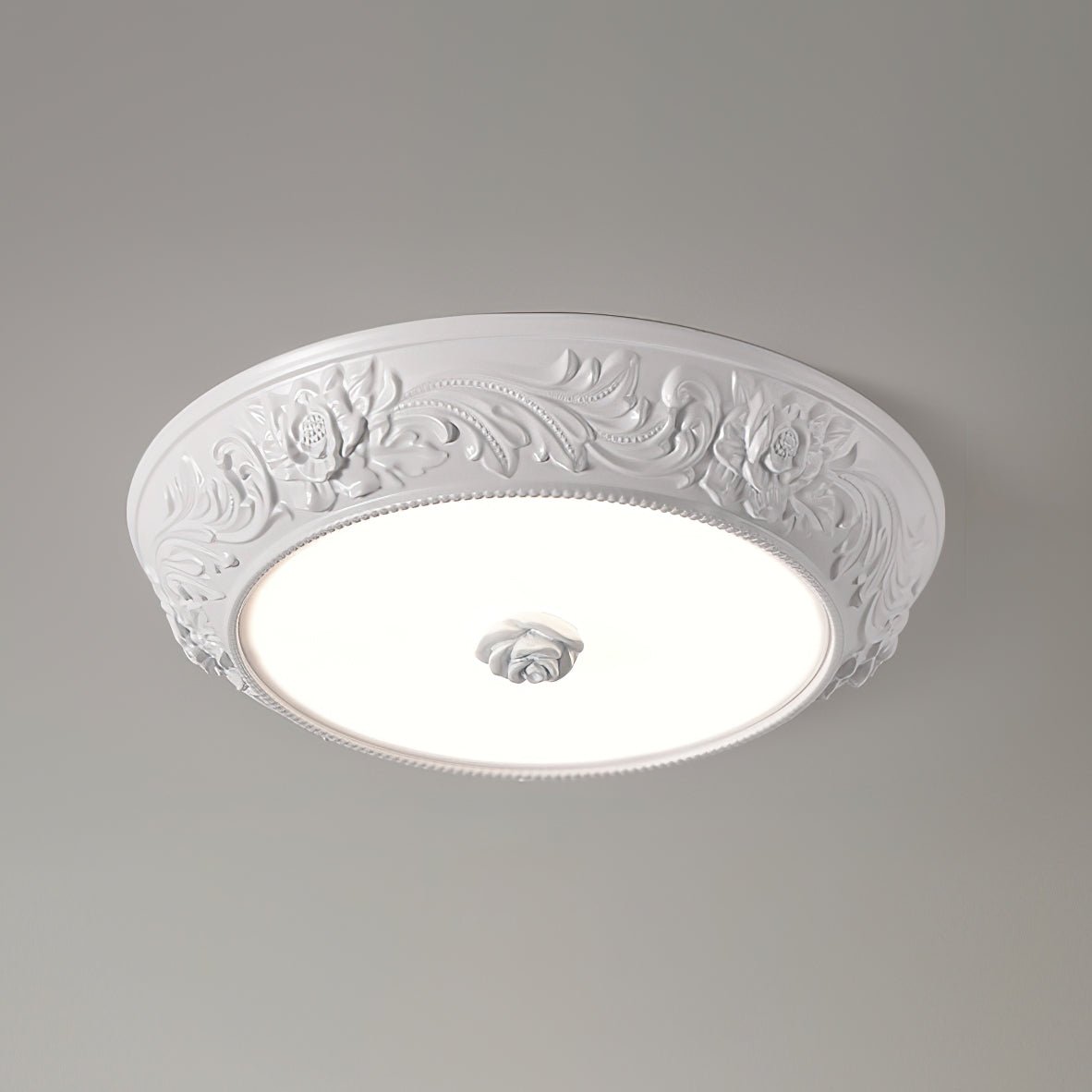 エンボス加工樹脂製シーリングライト