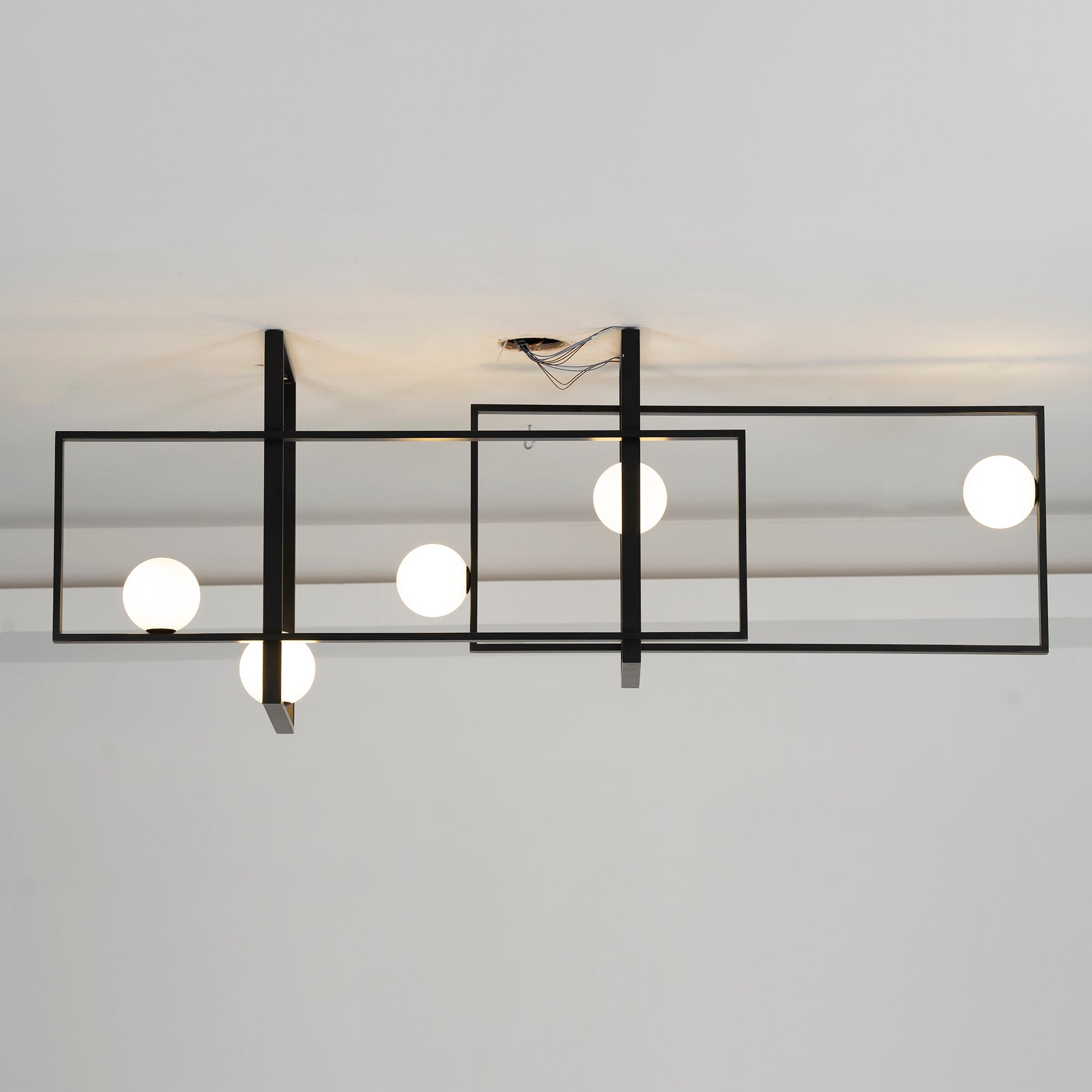 Mondrian Glass Ceiling Light