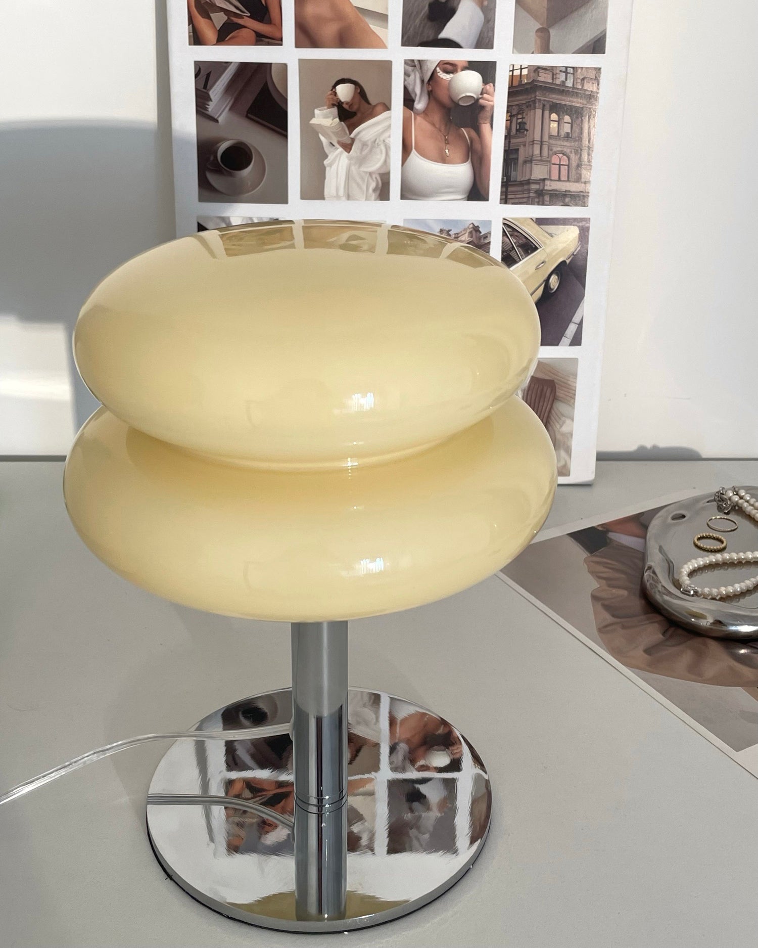 Macaron Glass Table Lamp