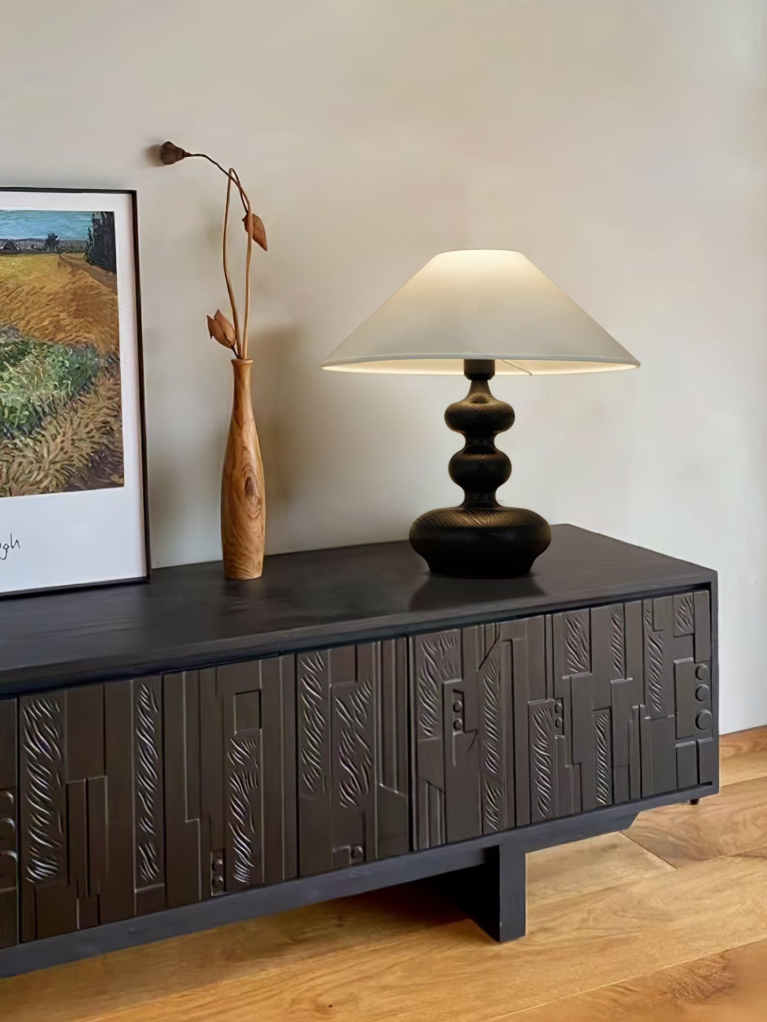 クリエイティブひょうたんテーブルランプ