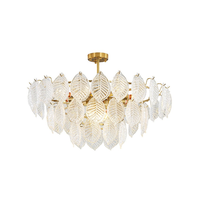Leaf Glass Chandelier