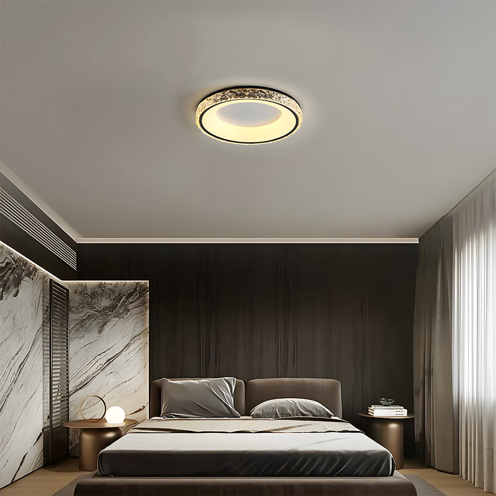 モダンな鉄製調光LEDリビングルーム天井照明