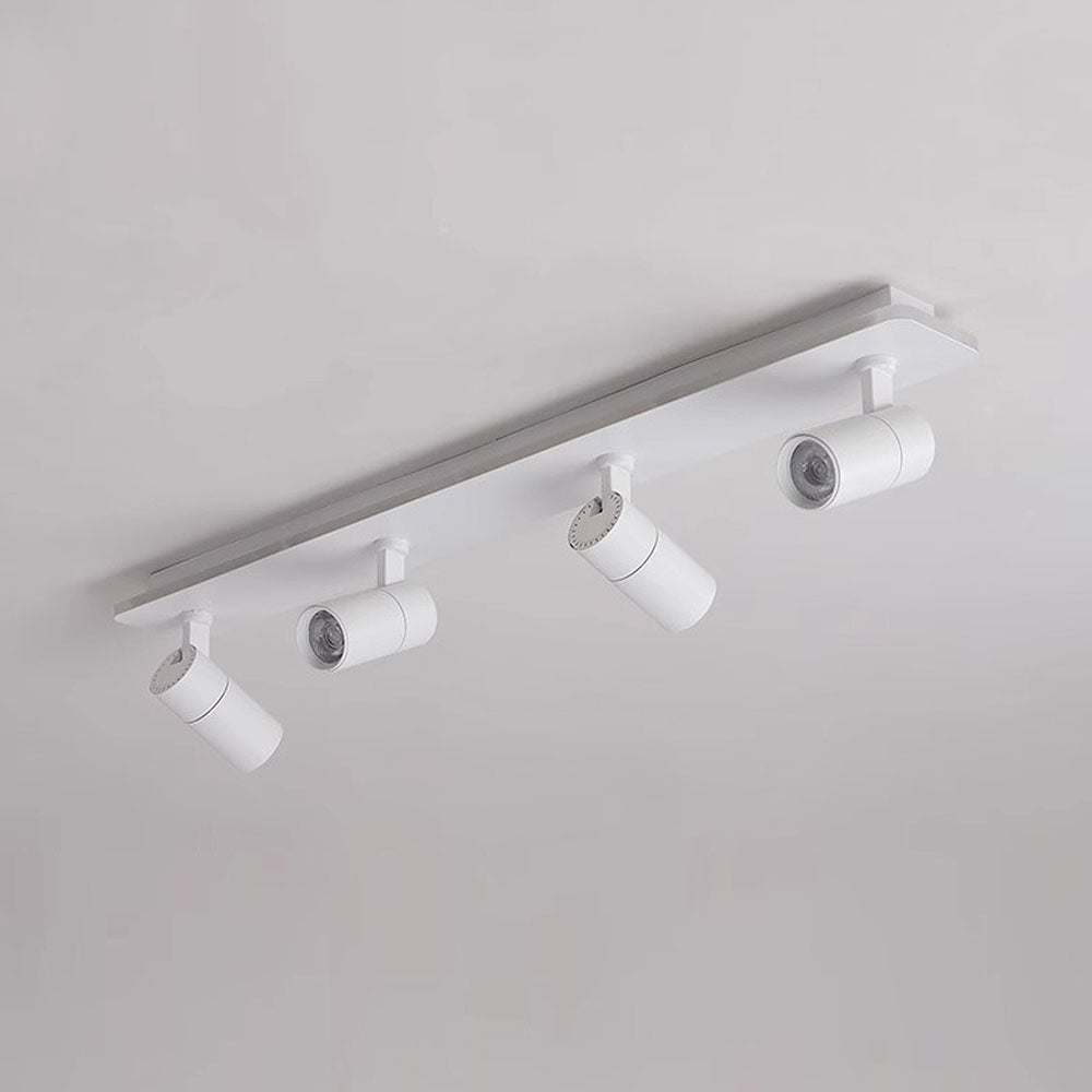 キッチン用のシンプルなトラック天井（白黒）