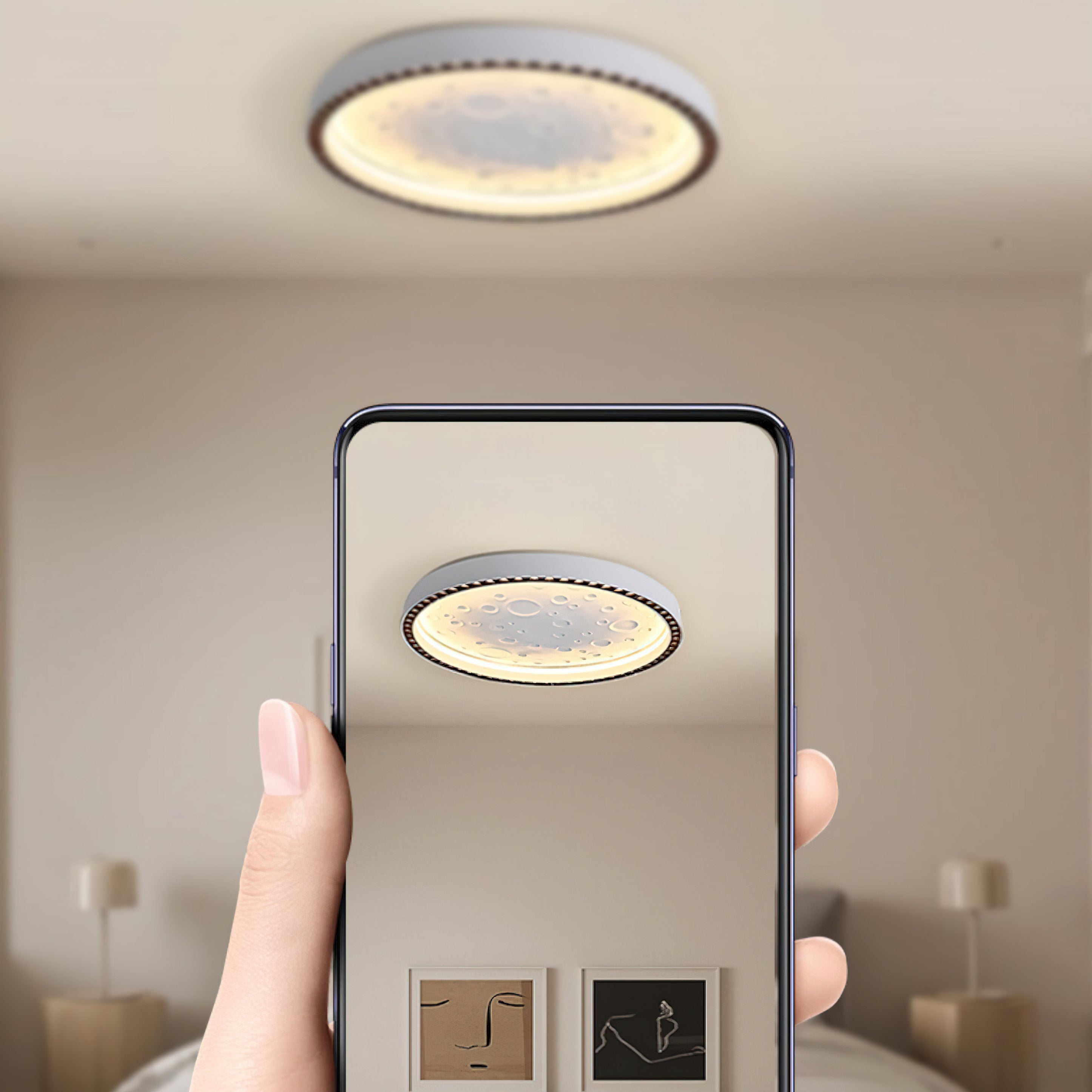 ムーンシーリングランプ