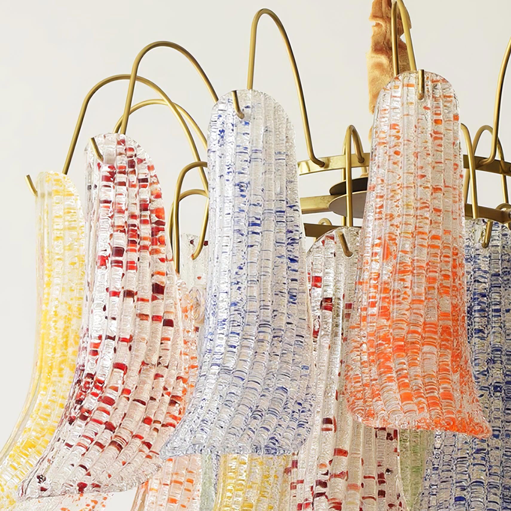 Venini Glass Chandelier