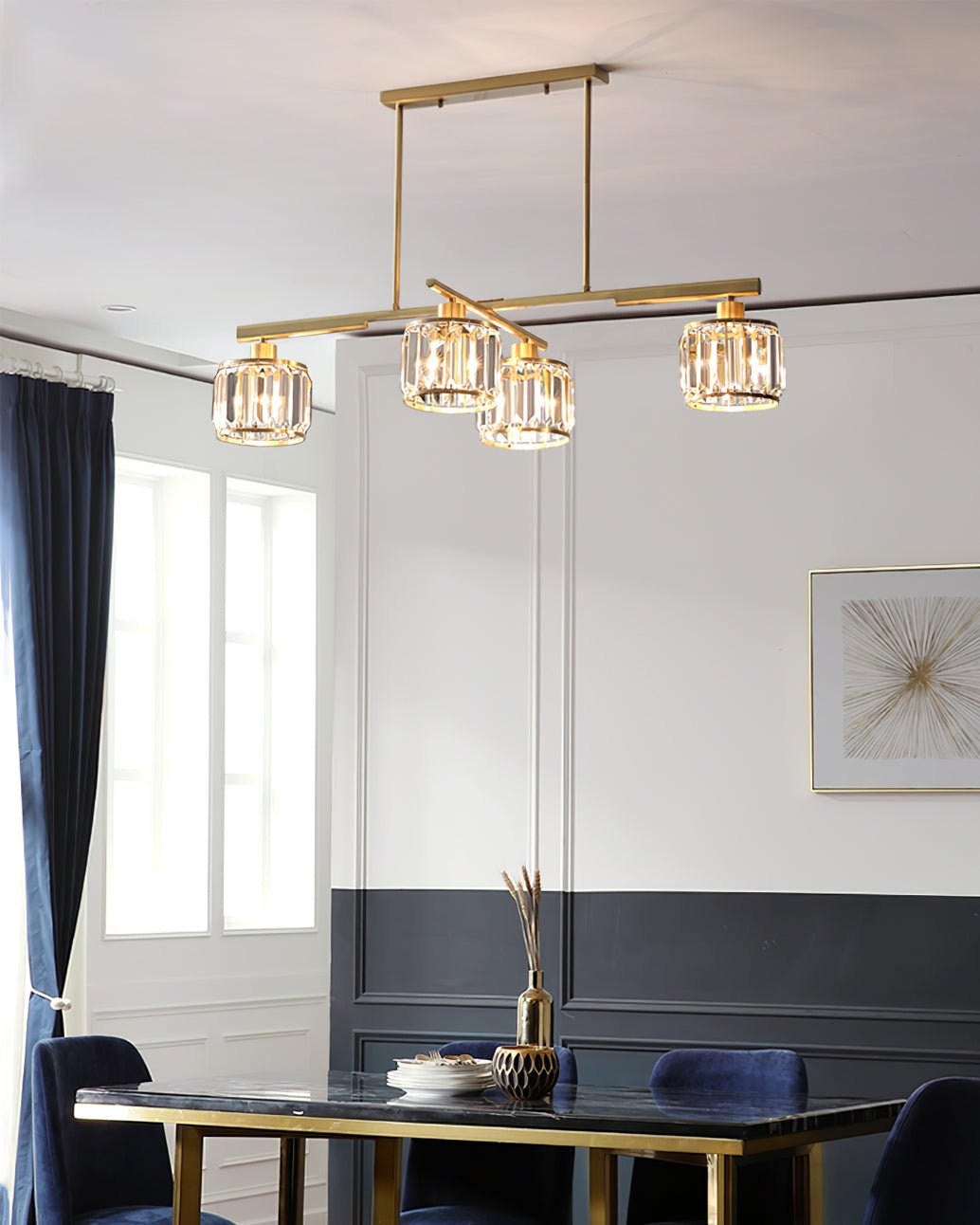 Diamond Crystal Chandelier