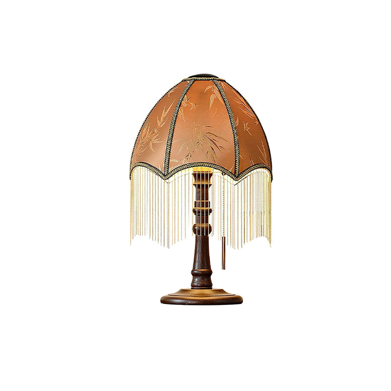 タッセルビーズテーブルランプ