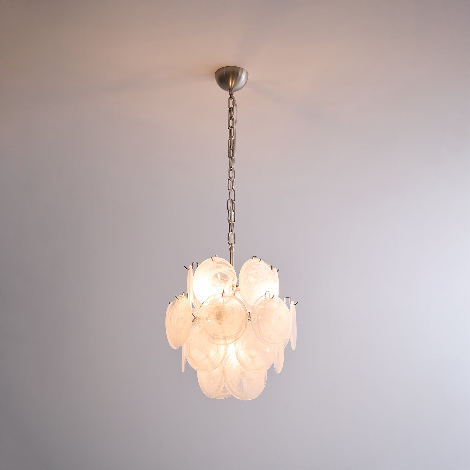 Loire Valley Glass Chandelier