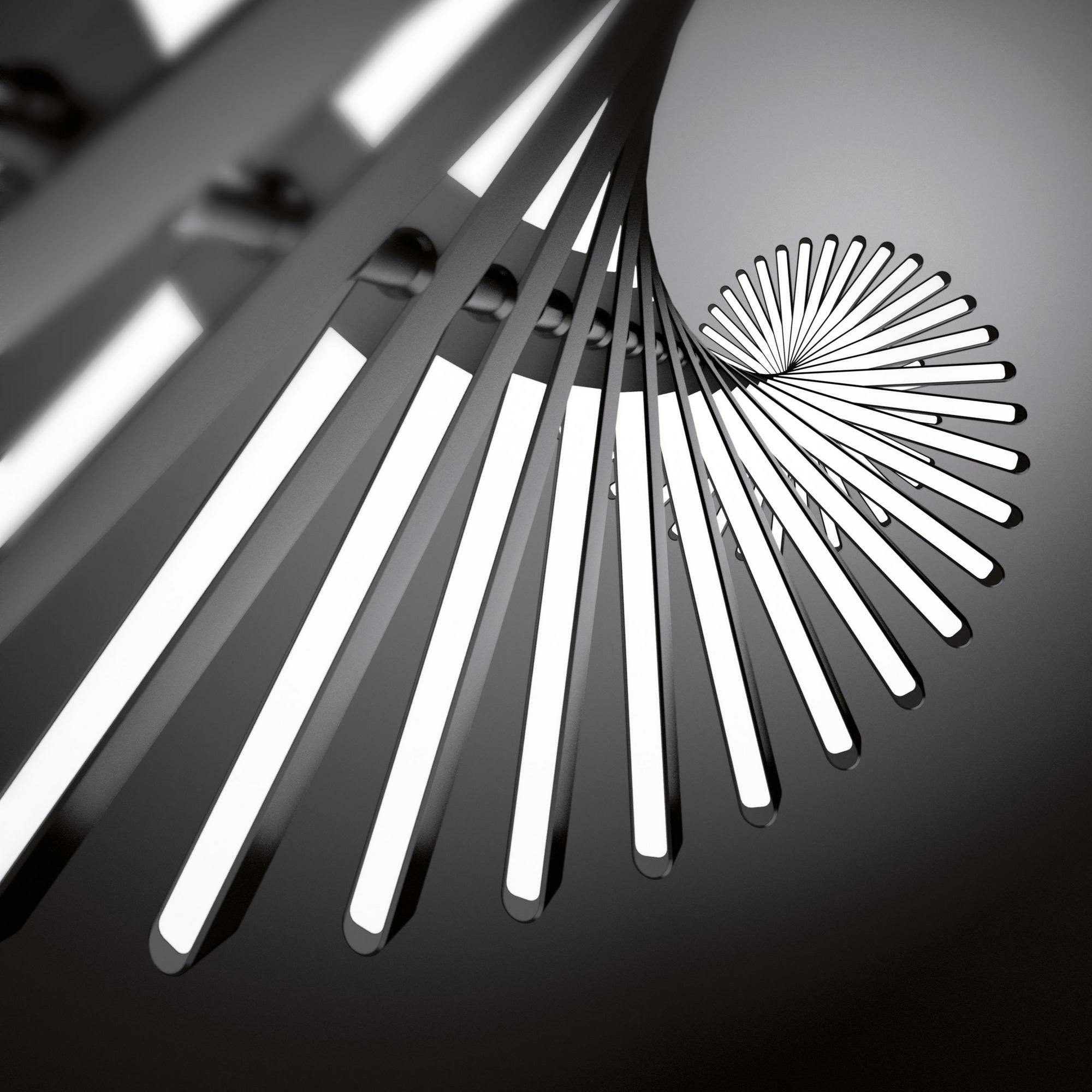 ピアノキー ブラックシャンデリア