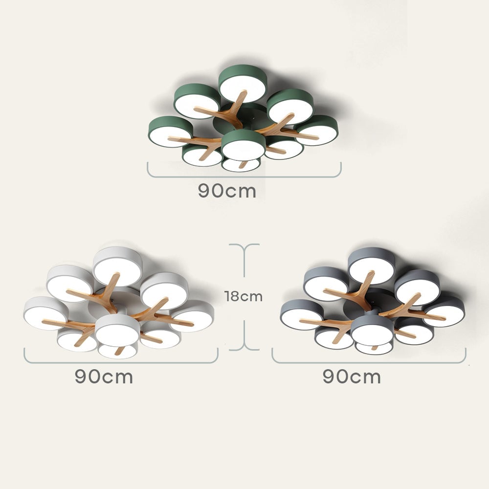 現代的で豪華なアクリル製リビングルーム用LEDシーリングライト