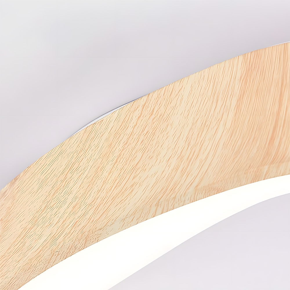 シンプルな鉄製フラッシュマウントLEDシーリングライト