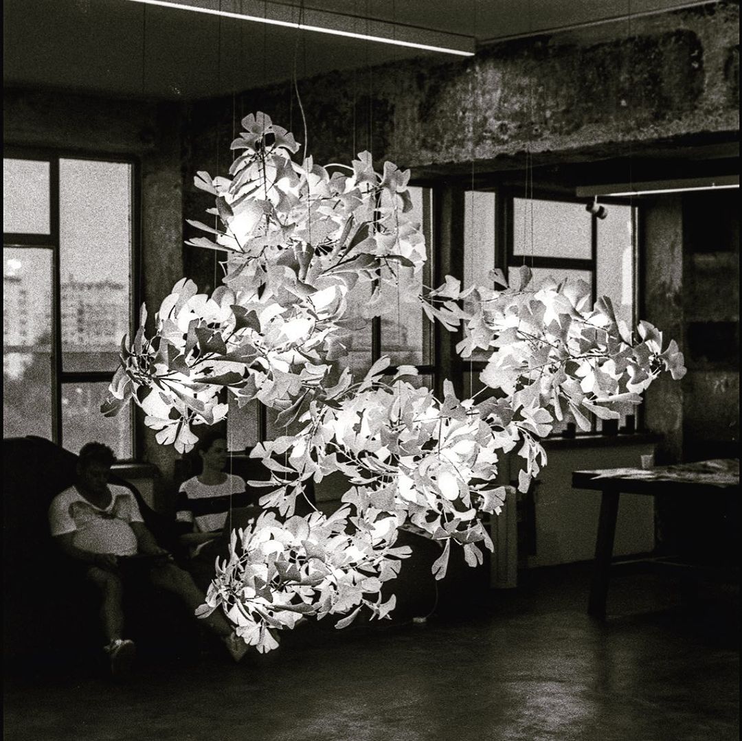 Gingko Chandelier B