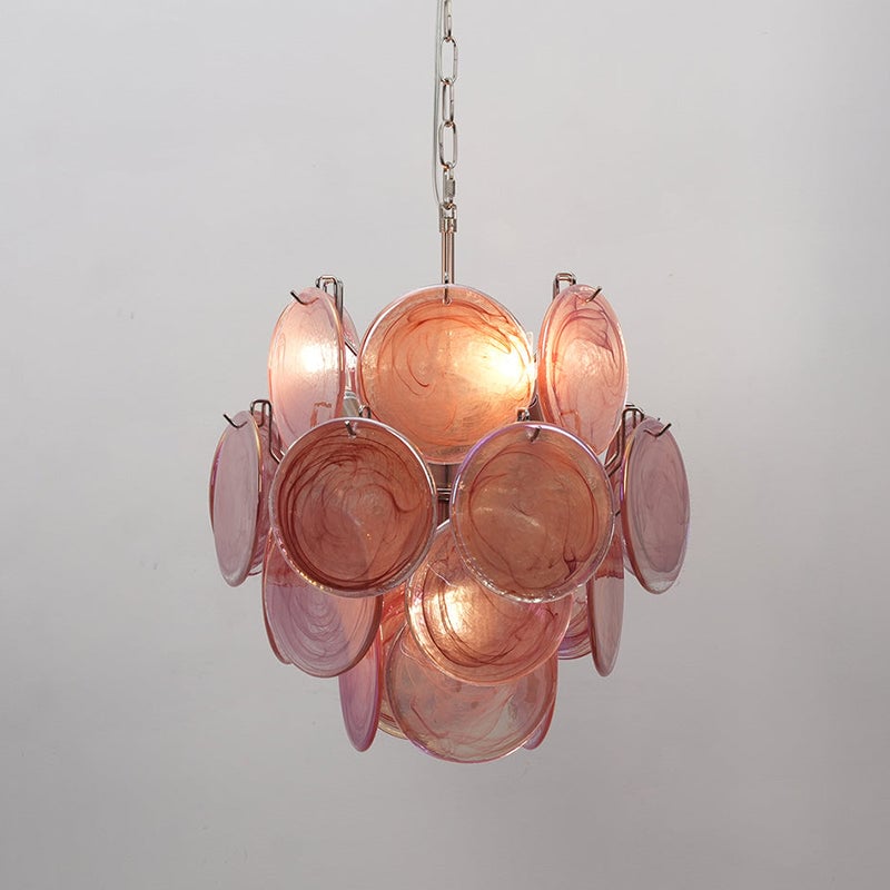 Loire Valley Glass Chandelier