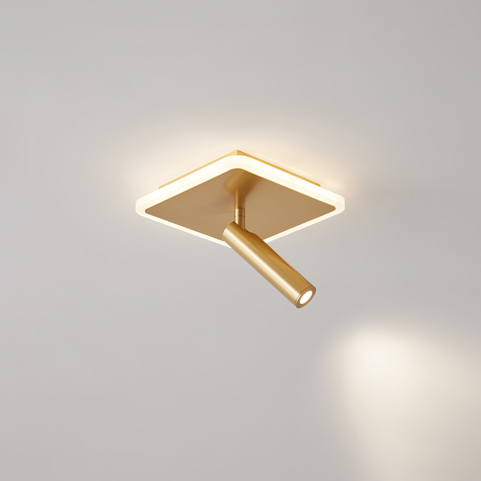 円形スポットライト天井ランプ