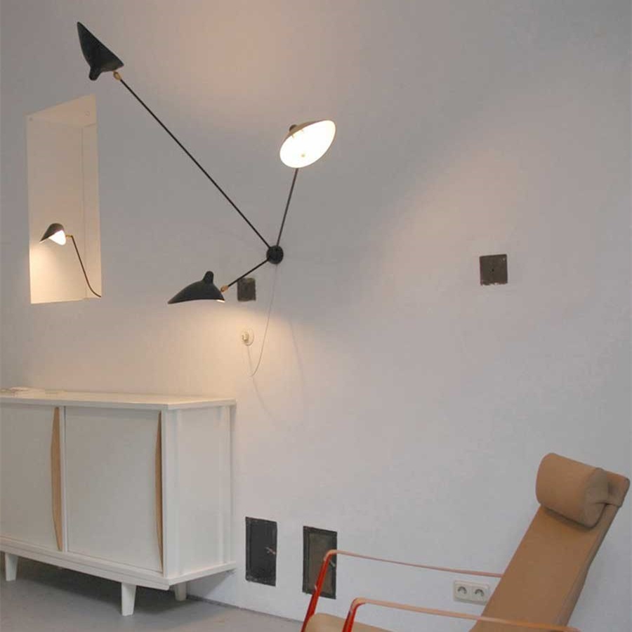 セルジュ・ムイユの壁取り付け用燭台