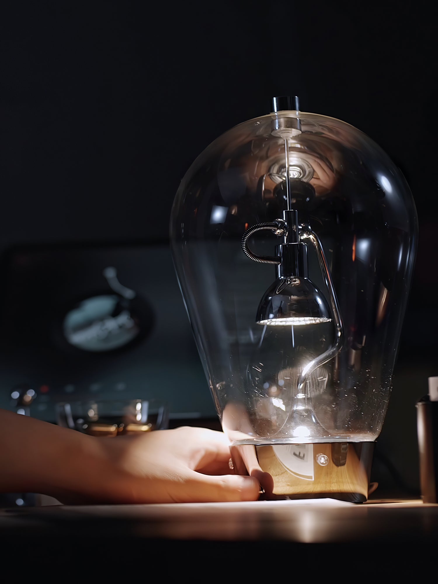 ブローテーブルランプ