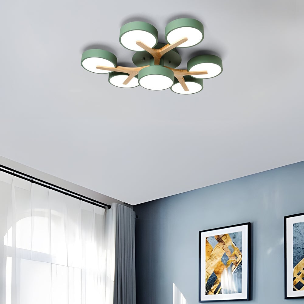 現代的で豪華なアクリル製リビングルーム用LEDシーリングライト