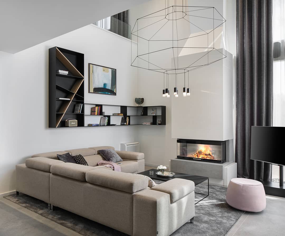 Lines 3D Hanging Lamp