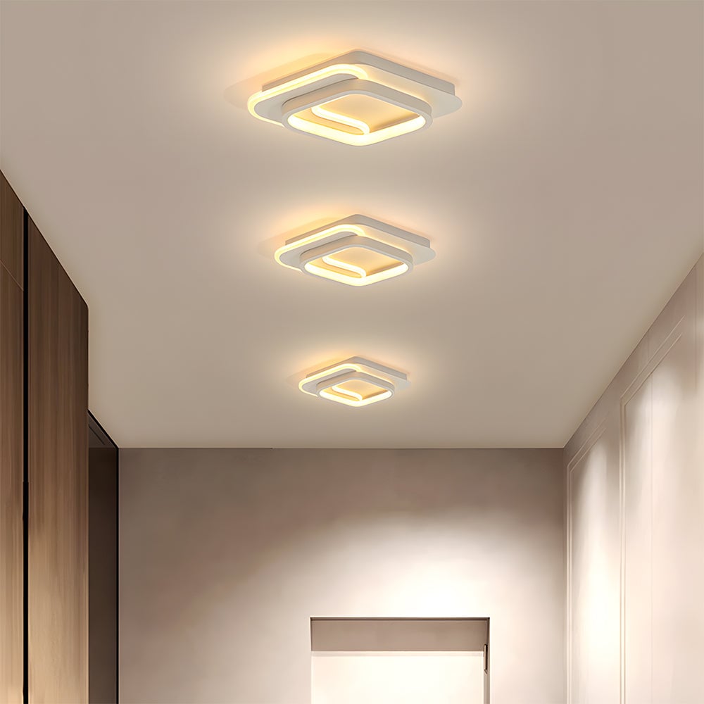 廊下用の現代的なフラッシュシーリング照明