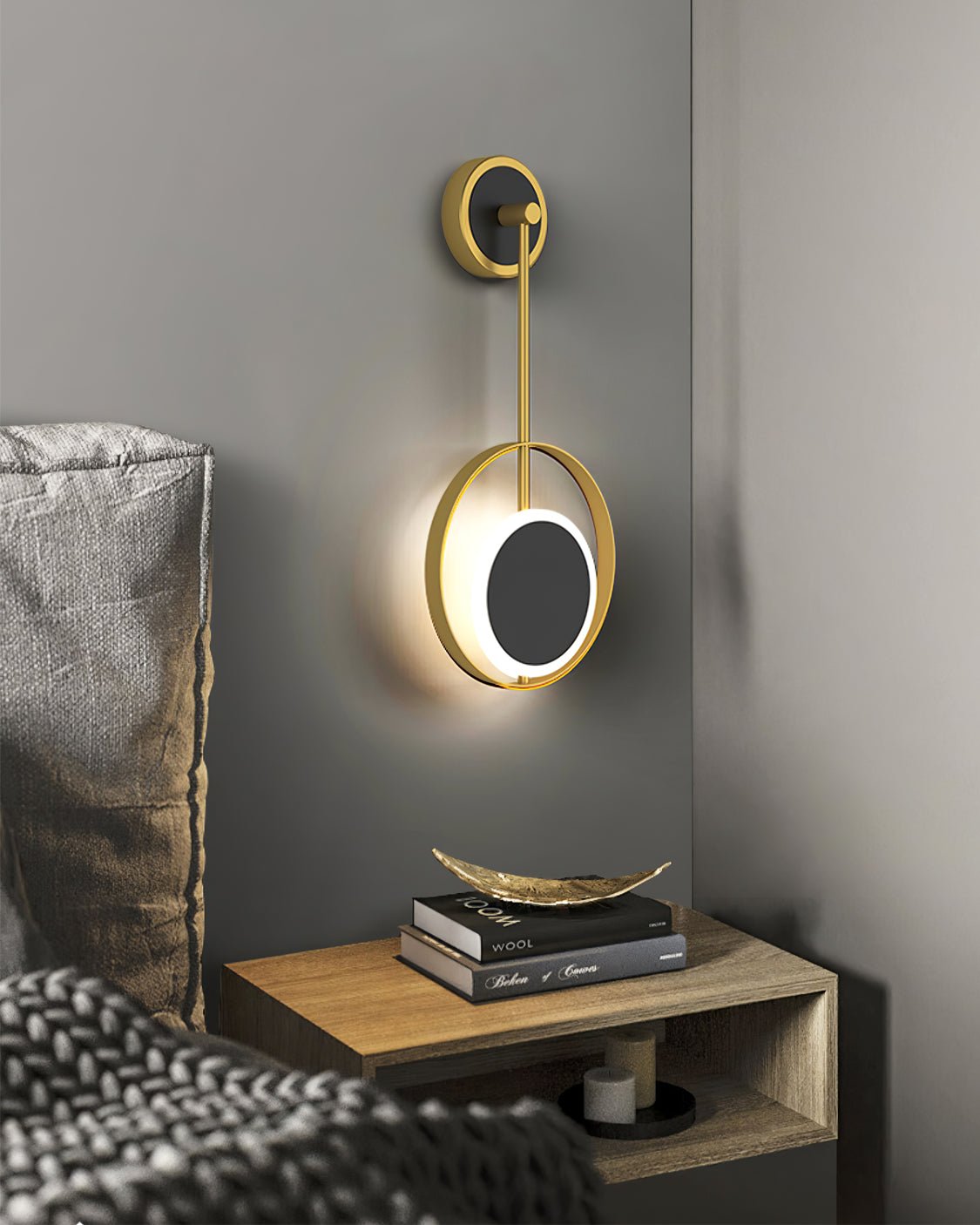 Double Rings Wall Lamp