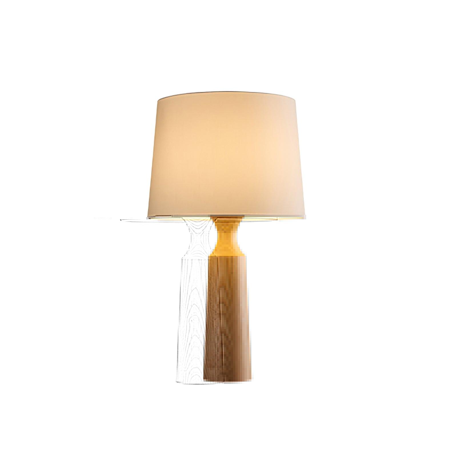 木源テーブルランプ